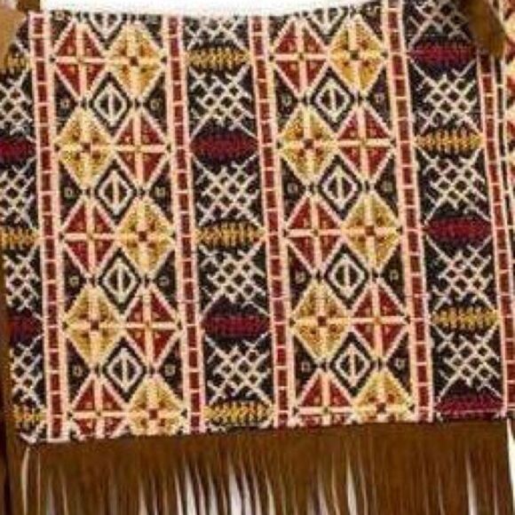 RAJ L.A Women’s Azalea Boho Cotton Crossbody Bag in Multi Cognac Color - Picture 3 of 10